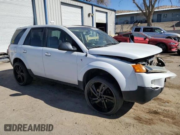 2005 Saturn VUE with VIN 5GZCZ33D05S860705, listed as a Copart auction lot 43660075 with 206,482 mi miles and Salvage Title. Bid and sale history available at DreamBid. Image 4.