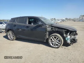 2015 Lexus CT 200h with VIN JTHKD5BH5F2237706, listed as a Copart auction lot 62912985 with 187,828 mi miles and Salvage title. Bid and sale history available at DreamBid. Image 4.