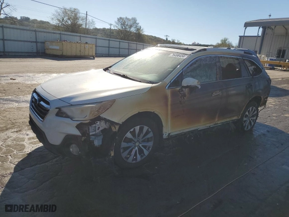 2018 Subaru Outback Touring with VIN 4S4BSETC4J3271399, listed as a Copart auction lot 76498434 with 129,889 mi miles and Salvage Title. Bid and sale history available at carsss.com. Image 1.