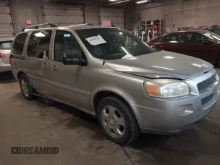 2007 Chevrolet Uplander 3LT with VIN 1GNDV33117D168510, listed as a IAAI auction lot 41383256 with 160,866 mi miles and . Bid and sale history available at DreamBid. Image 1.