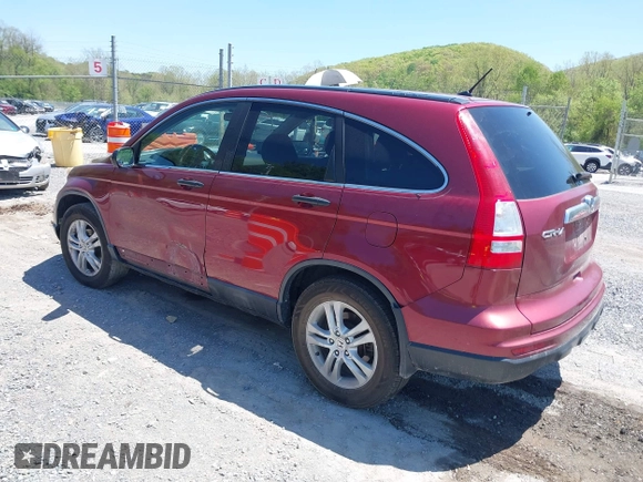 2010 Honda CR-V EX with VIN 5J6RE4H5XAL016684, listed as a IAAI auction lot 42137760 with 209,499 mi miles. Bid and sale history available at carsss.com. Image 3.