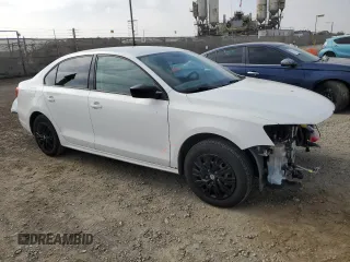 2013 Volkswagen Jetta S with VIN 3VW2K7AJ4DM238484, listed as a Copart auction lot 61780065 with 151,215 mi miles and Salvage title. Bid and sale history available at DreamBid. Image 4.