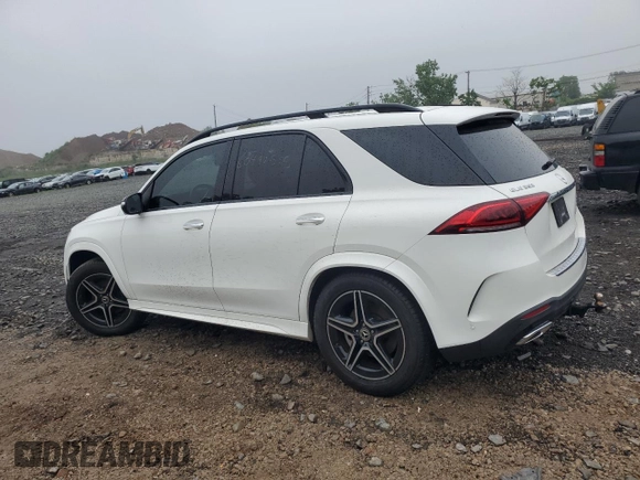 2020 Mercedes-Benz GLE 350 with VIN 4JGFB4KB3LA081175, listed as a Copart auction lot 60490535 with Not provided miles and Salvage title. Bid and sale history available at DreamBid. Image 2.