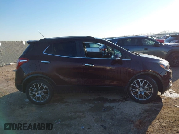 2018 Buick Encore Sport Touring with VIN KL4CJ1SB7JB584900, listed as a IAAI auction lot 41337834 with 66,055 mi miles and . Bid and sale history available at DreamBid. Image 13.