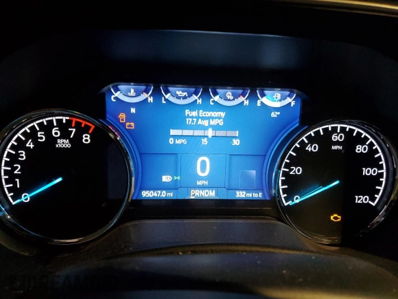 2021 Ford F-150 XL with VIN 1FTFW1E57MKD13897, listed as a Copart auction lot 58760955 with 95,047 mi miles and Salvage title. Bid and sale history available at DreamBid. Image 9.