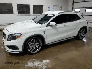 2015 Mercedes-Benz GLA 45 AMG z VIN WDDTG5CB3FJ162667, wystawiony jako Copart lot #77484184 z przebiegiem 125 800 mil mil oraz Szkoda całkowita • Salvage title. Historia ofert i sprzedaży dostępna na DreamBid. Obrazek 1.