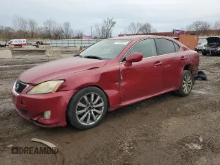 2006 Lexus IS 250 with VIN JTHCK262565000825, listed as a Copart auction lot 51835875 with 134,497 mi miles and Salvage Title. Bid and sale history available at DreamBid. Image 1.