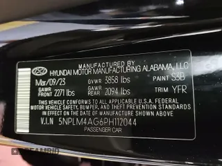2023 Hyundai Elantra SEL with VIN 5NPLM4AG6PH112044, listed as a IAAI auction lot 42808806 with 41,428 mi miles and . Bid and sale history available at DreamBid. Image 23.