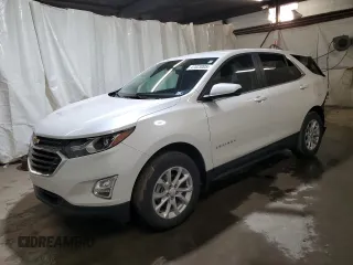 2021 Chevrolet Equinox LT with VIN 3GNAXUEV8MS122087, listed as a Copart auction lot 47523005 with 17,312 mi miles and Salvage Title. Bid and sale history available at DreamBid. Image 1.
