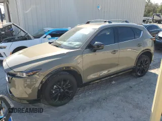 2024 Mazda CX-5 2.5 Carbon Turbo with VIN JM3KFBAY5R0532839, listed as a Copart auction lot 44246525 with 7,725 mi miles and Non Repairable. Bid and sale history available at carsss.com. Image 1.