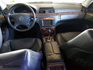 2006 Mercedes-Benz S-Class 5.0L with VIN WDBNG75J26A462945, listed as a Copart auction lot 84498704 with 0 mi miles and Clean Title. Bid and sale history available at carsss.com. Image 8.