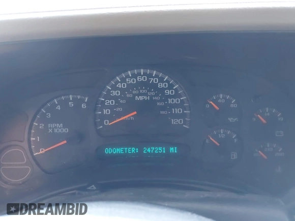 2005 Chevrolet Suburban LT with VIN 3GNEC16ZX5G193034, listed as a IAAI auction lot 41841728 with 247,251 mi miles and . Bid and sale history available at DreamBid. Image 7.