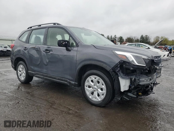 2023 Subaru Forester with VIN JF2SKACC6PH494621, listed as a Copart auction lot 52293545 with 24,750 mi miles and Salvage title. Bid and sale history available at DreamBid. Image 4.