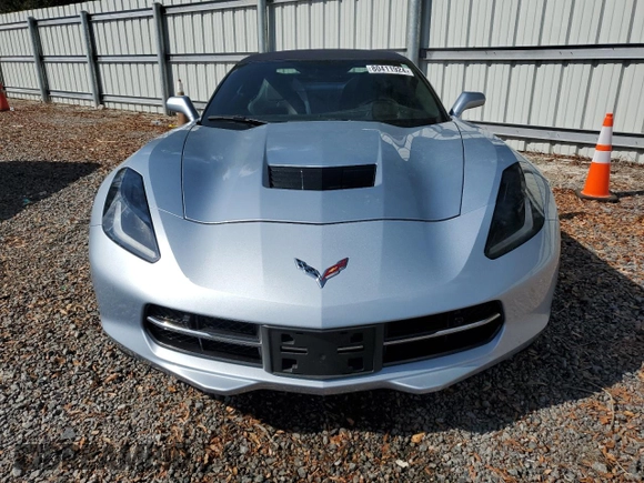 2017 Chevrolet Corvette Z51 2LT with VIN 1G1YK3D78H5109836, listed as a Copart auction lot 80411924 with 0 mi miles and Non Repairable. Bid and sale history available at carsss.com. Image 5.