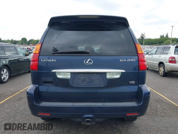 2003 Lexus GX 470 with VIN JTJBT20X130009669, listed as a IAAI auction lot 42196509 with 318,614 mi miles and . Bid and sale history available at DreamBid. Image 16.