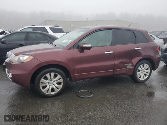 2011 Acura RDX with VIN 5J8TB1H29BA003609, listed as a Copart auction lot 43600265 with 134,600 mi miles and Salvage title. Bid and sale history available at DreamBid. Image 1.