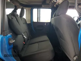 2023 Jeep Wrangler Rubicon with VIN 1C4JJXR69PW581362, listed as a Copart auction lot 58557795 with 34,357 mi miles and Salvage title. Bid and sale history available at DreamBid. Image 10.