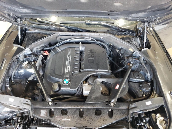 2014 BMW 7 Series 740Li xDrive with VIN WBAYF4C59ED281857, listed as a Copart auction lot 46331045 with 154,696 mi miles and Salvage Title. Bid and sale history available at carsss.com. Image 11.