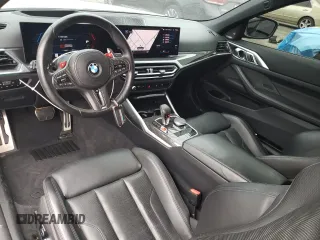 2024 BMW M4 Competition xDrive with VIN WBS33BA01RCP16148, listed as a Copart auction lot 47478585 with 11,532 mi miles and Salvage Title. Bid and sale history available at carsss.com. Image 8.