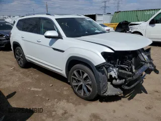2024 Volkswagen Atlas SEL Premium R-Line z VIN 1V2FR2CA5RC541216, wystawiony jako Copart lot #52562725 z przebiegiem 14 709 mil mil oraz Szkoda całkowita • Salvage title. Historia ofert i sprzedaży dostępna na DreamBid. Obrazek 4.