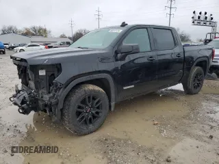 2021 GMC Sierra 1500 with VIN 1GTP9GEK7MZ421268, listed as a Copart auction lot 80513124 with 71,234 mi miles and Salvage Title. Bid and sale history available at DreamBid. Image 1.