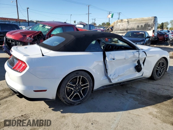 2021 Ford Mustang EcoBoost with VIN 1FATP8UH3M5120896, listed as a Copart auction lot 37092323 with 48,545 mi miles. Bid and sale history available at carsss.com. Image 3.