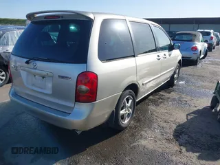 2003 Mazda MPV LX with VIN JM3LW28A930359444, listed as a IAAI auction lot 41949297 with 189,346 mi miles. Bid and sale history available at carsss.com. Image 4.