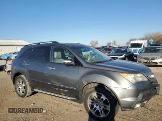 2008 Acura MDX with VIN 2HNYD28298H502824, listed as a Copart auction lot 50374405 with 225,946 mi miles and Salvage Title. Bid and sale history available at DreamBid. Image 4.