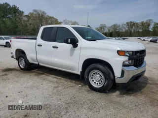 2020 Chevrolet Silverado 1500 Work Truck with VIN 1GCRWAEH8LZ334609, listed as a Copart auction lot 55708055 with 66,399 mi miles and Clean Title. Bid and sale history available at DreamBid. Image 4.