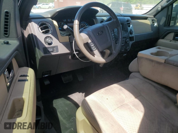2013 Ford F-150 XL with VIN 1FTMF1CM1DFD63978, listed as a Copart auction lot 52976295 with 173,007 mi miles and Salvage title. Bid and sale history available at DreamBid. Image 8.
