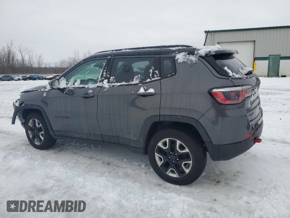 2017 Jeep Compass Trailhawk с VIN 3C4NJDDB5HT667425, выставлен на аукционе Copart как лот 42930605 с пробегом 65 982 миль миль и Списание • Salvage title. История ставок и продаж доступна на DreamBid. Изображение 2.
