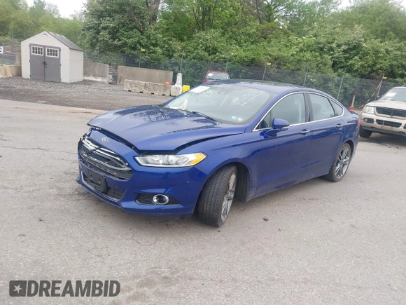 2014 Ford Fusion Titanium with VIN 3FA6P0K9XER147196, listed as a IAAI auction lot 42150441 with 110,276 mi miles and . Bid and sale history available at DreamBid. Image 2.