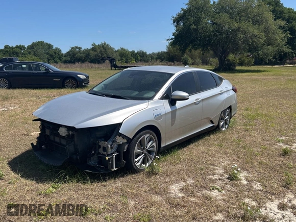 2019 Honda Clarity Plug-In Hybrid with VIN JHMZC5F14KC002619, listed as a Copart auction lot 55531325 with 53,911 mi miles and Salvage Title. Bid and sale history available at carsss.com. Image 2.