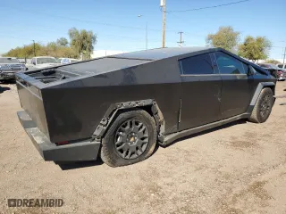 2024 Tesla Cybertruck Cyberbeast with VIN 7G2CEHEE2RA017084, listed as a Copart auction lot 45912625 with 10,854 mi miles and Salvage Title. Bid and sale history available at carsss.com. Image 3.