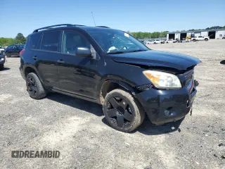 2008 Toyota RAV4 with VIN JTMZD33V785085518, listed as a Copart auction lot 52190235 with 0 mi miles and Salvage Title. Bid and sale history available at carsss.com. Image 4.