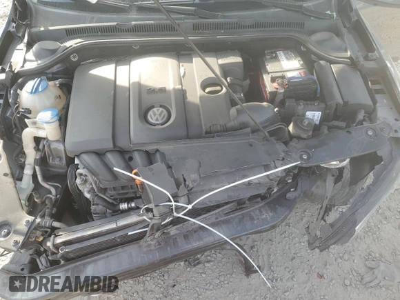 2011 Volkswagen Jetta Sedan SE with VIN 3VWDX7AJ1BM133053, listed as a Copart auction lot 84618424 with 96,582 mi miles and Salvage Title. Bid and sale history available at carsss.com. Image 11.