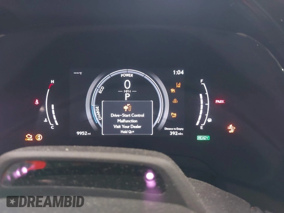 2024 Lexus RX 350h with VIN 2T2BBMCA6RC039544, listed as a IAAI auction lot 42224785 with 9,952 mi miles and . Bid and sale history available at DreamBid. Image 7.