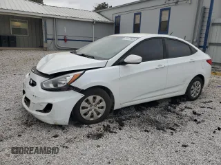 2017 Hyundai Accent SE with VIN KMHCT4AE4HU274193, listed as a Copart auction lot 50879845 with 162,091 mi miles and Salvage Title. Bid and sale history available at carsss.com. Image 1.