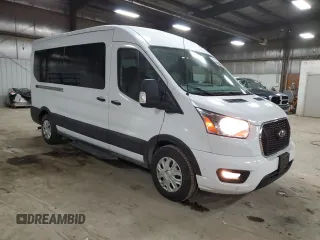 2022 Ford Transit Passenger XL z VIN 1FBAX2C82NKA78986, wystawiony jako Copart lot #42490795 z przebiegiem 63 246 mil mil oraz Czysty tytuł • Clean title. Historia ofert i sprzedaży dostępna na DreamBid. Obrazek 4.