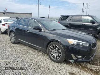 2016 Kia Cadenza Premium with VIN KNALN4D7XG5206028, listed as a Copart auction lot 47587675 with 119,263 mi miles and Salvage Title. Bid and sale history available at carsss.com. Image 4.