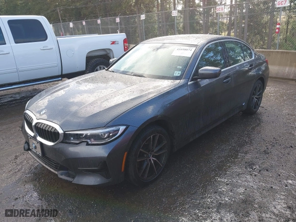 2021 BMW 3 Series 330i xDrive with VIN 3MW5R7J0XM8B58308, listed as a IAAI auction lot 41698074 with 68,017 mi miles. Bid and sale history available at carsss.com. Image 18.