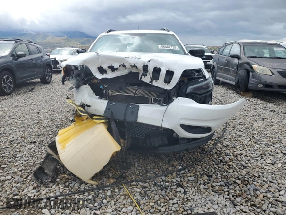 2022 Jeep Cherokee Latitude Lux with VIN 1C4PJMMX8ND554154, listed as a Copart auction lot 56482135 with 55,417 mi miles and Salvage title. Bid and sale history available at DreamBid. Image 5.