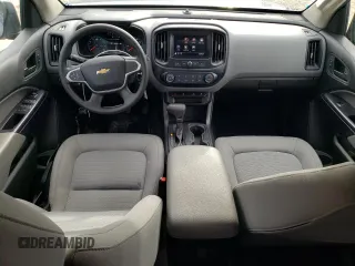 2021 Chevrolet Colorado 4WD Work Truck with VIN 1GCGTBEN2M1275066, listed as a Copart auction lot 80666024 with 44,442 mi miles and Salvage title. Bid and sale history available at DreamBid. Image 8.