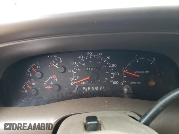 2001 Ford Excursion Limited z VIN 1FMSU43F51EA01083, wystawiony jako Copart lot #47726825 z przebiegiem 343 791 mil mil oraz Szkody całkowita. Historia ofert i sprzedaży dostępna na DreamBid. Obrazek 9.