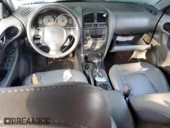 2003 Hyundai Santa Fe GLS with VIN KM8SC73D23U449633, listed as a Copart auction lot 88861775 with 181,299 mi miles and Salvage Title. Bid and sale history available at carsss.com. Image 8.