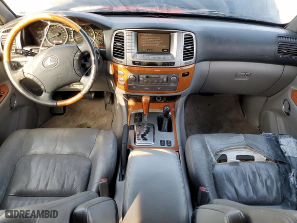 2006 Lexus LX 470 with VIN JTJHT00W864004827, listed as a Copart auction lot 73236394 with 83,762 mi miles and Clean Title. Bid and sale history available at carsss.com. Image 8.