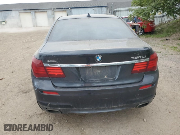 2013 BMW 7 Series 750Li xDrive с VIN WBAYF8C50DDE59437, выставлен на аукционе Copart как лот 60775835 с пробегом 141 531 миль миль и Чистый • Clean title. История ставок и продаж доступна на DreamBid. Изображение 6.