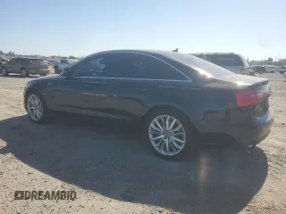 2014 Audi A6 Premium Plus with VIN WAUFGAFC3EN133615, listed as a Copart auction lot 63109325 with 111,823 mi miles and Salvage title. Bid and sale history available at DreamBid. Image 2.