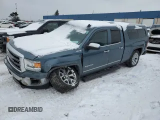 2014 GMC Sierra 1500 SLT with VIN 1GTV2VEC1EZ123356, listed as a Copart auction lot 87596195 with 128,648 mi miles and Clean Title. Bid and sale history available at carsss.com. Image 1.