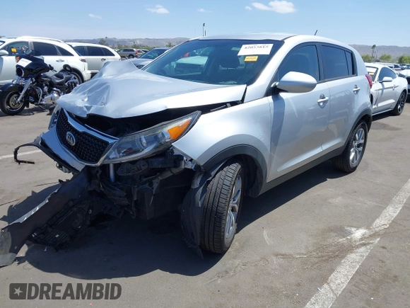 2016 Kia Sportage LX with VIN KNDPB3AC7G7836697, listed as a IAAI auction lot 42053815 with 90,519 mi miles. Bid and sale history available at carsss.com. Image 17.